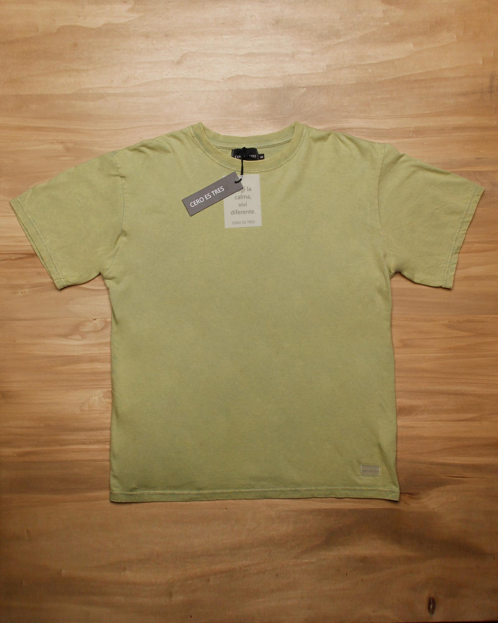 4008VE - REMERA FRAPPE VERDE